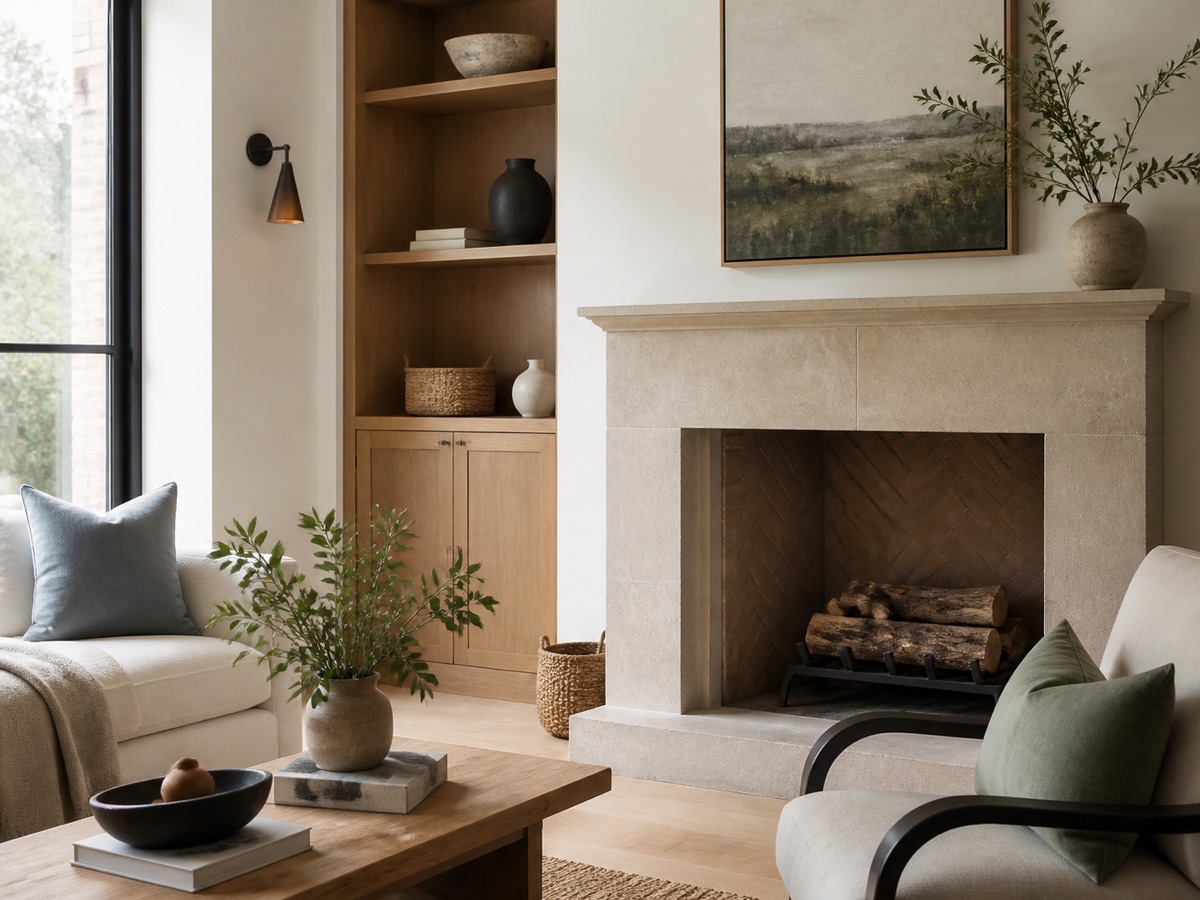 Interior detail prepared for a thoughtful home presentation